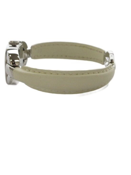 Gucci Watch Analog 2 Hand Quartz Beige Silver main image 4